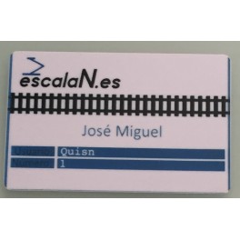 Tarjeta de Identificación EscalaN.es Tarjeta de Identificación EscalaN.es