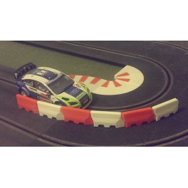 Muros de separación provisional (new jersey) para slot, scalextric, ninco, rally Muros de separación provisional (new jersey) para slot, scalextric, ninco, rally